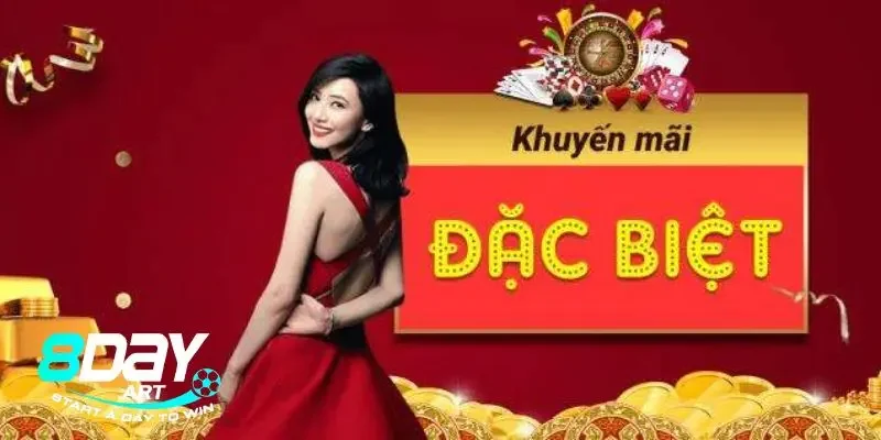 Khuyến mãi 8Day - Thưởng nạp hàng ngày