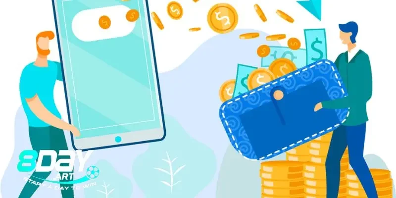 Một số lưu ý quan trọng khi rút tiền 8Day