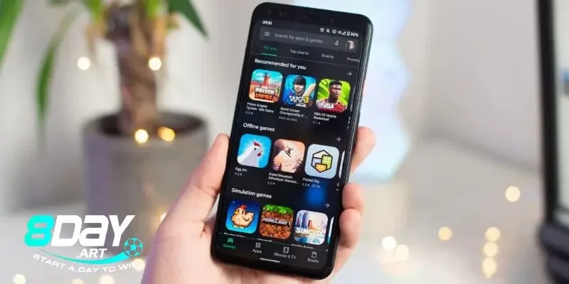 Những lưu ý khi tải app 8Day