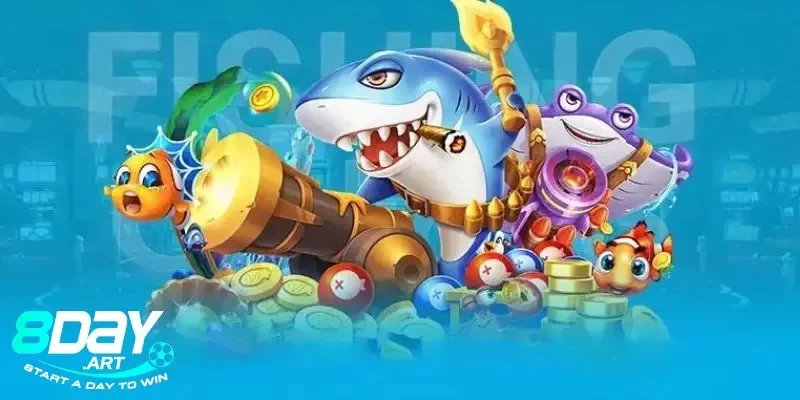 Sự hấp dẫn của bắn cá đại dương tại sân chơi 8days