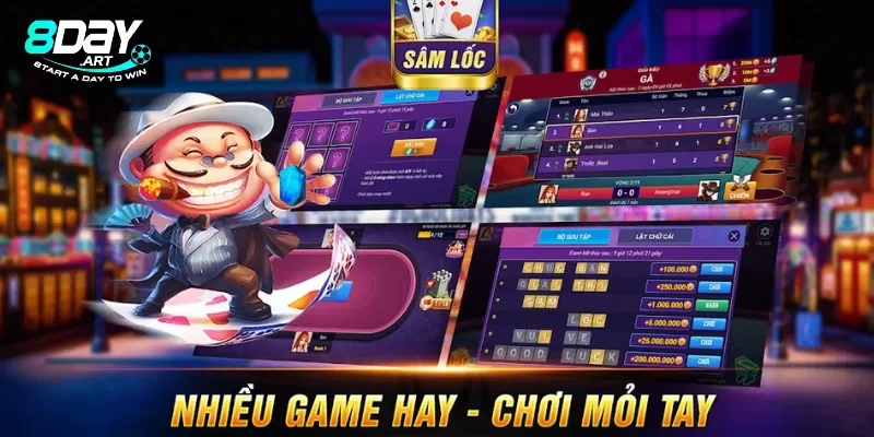 Trải nghiệm sâm lốc game bài chiến thuật kịch tính